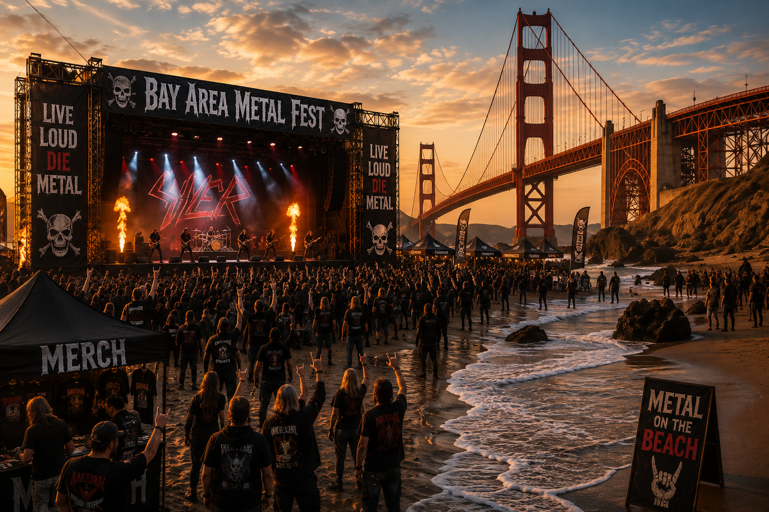 Metal Concerts in SF 2026-2027